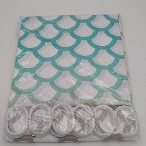 72" x 72" Waterproof Ombre Print Shower Curtain